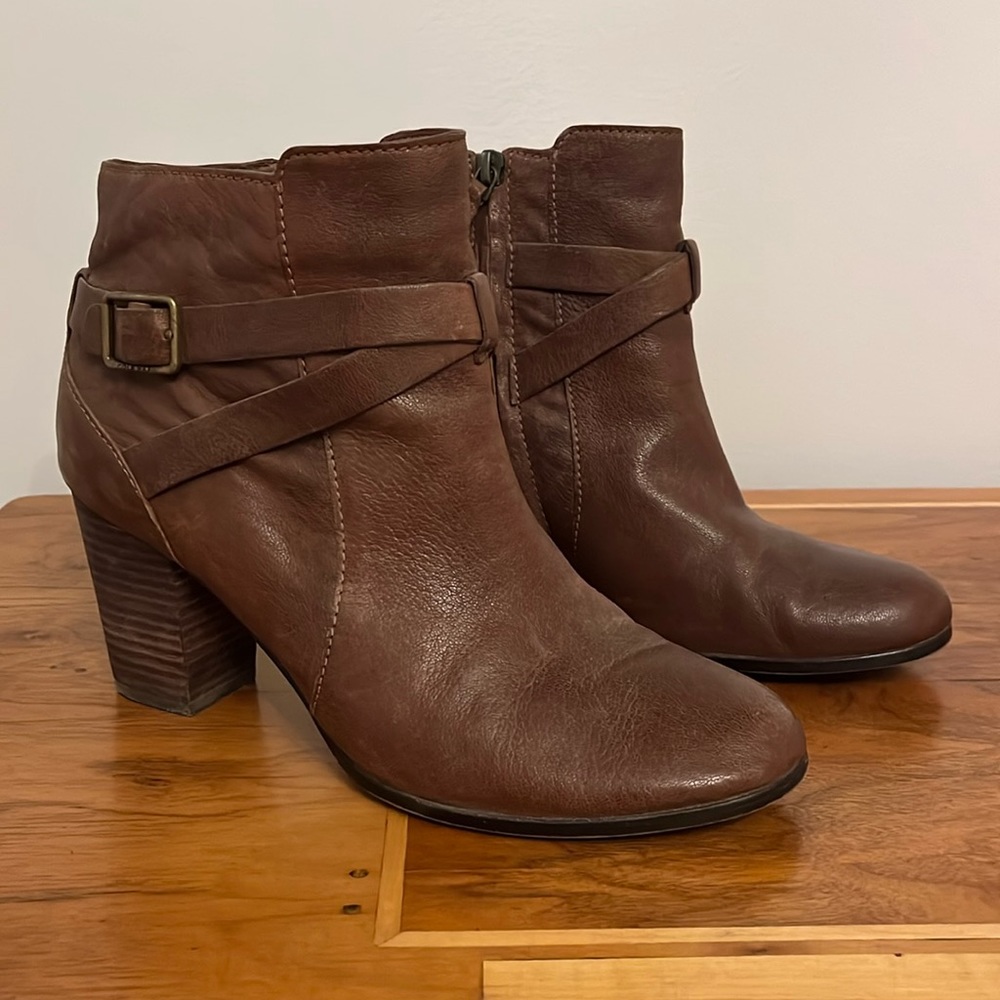 Cole Haan Brown Ankle Boots